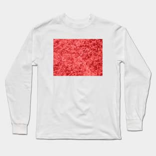 Red Marble Texture Long Sleeve T-Shirt